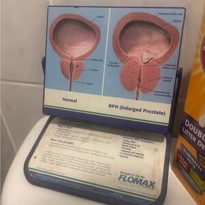 Vintage Flomax Prostate Health Display